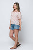 Nina-Short Sleeve Button-up