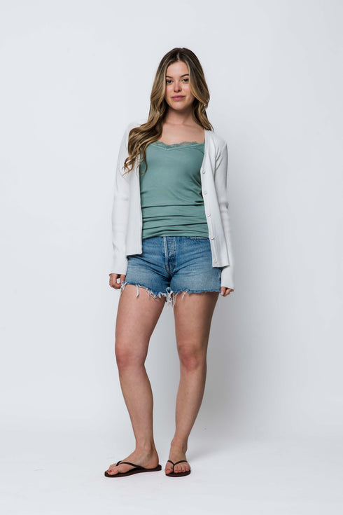 Kristin-Soft Rib Cardigan