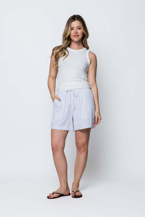 Steph-Woven Easy Shorts