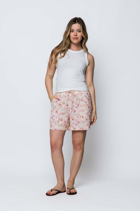 Steph-Woven Easy Shorts