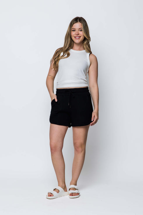 Deena-Luxe Fleece Short
