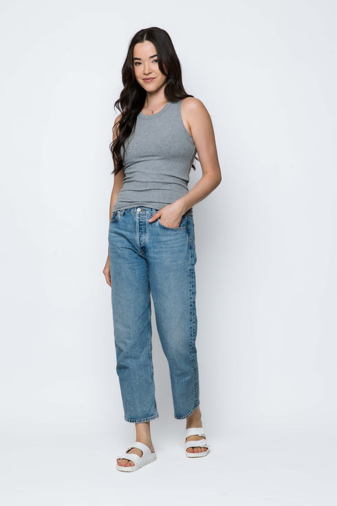 Leanne-Crew Neck Tank