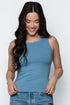 Leanne-Crew Neck Tank
