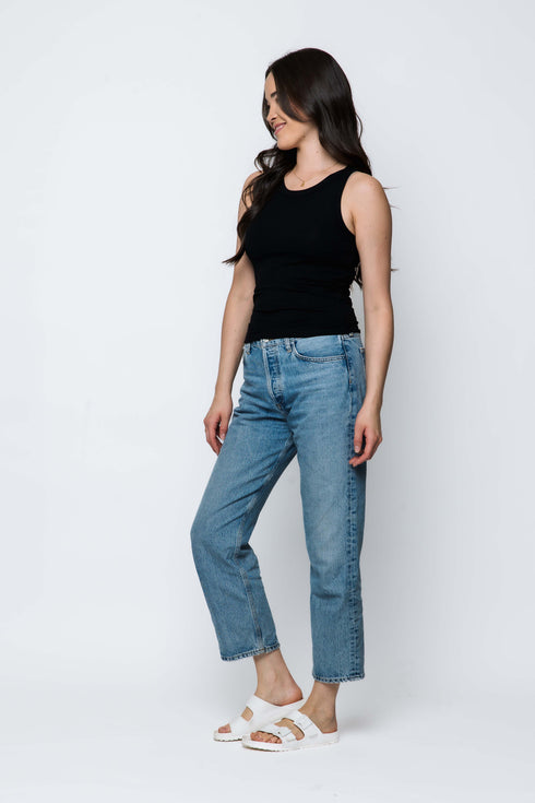 Leanne-Crew Neck Tank