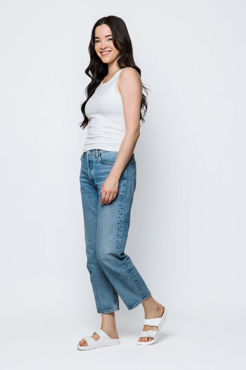 Leanne-Crew Neck Tank