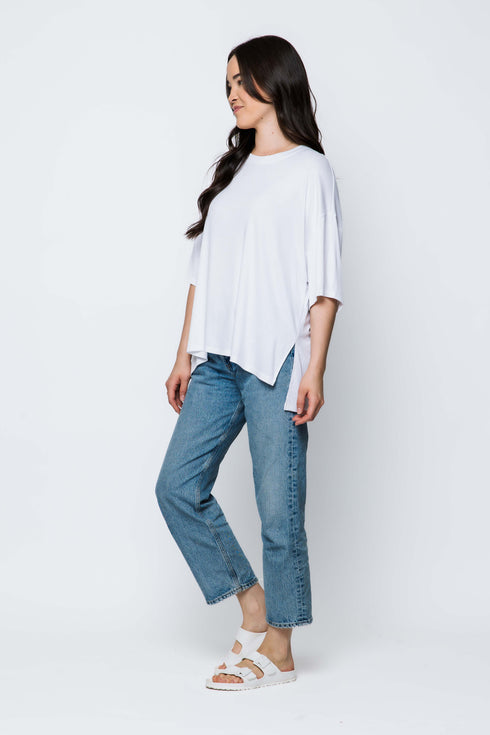 Serena SAMPLE-Mini Rib Oversize Tee