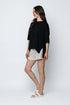 Serena SAMPLE-Mini Rib Oversize Tee