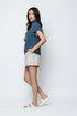 Shawna SAMPLE-Sleeveless Funnel Neck