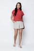 Shawna SAMPLE-Sleeveless Funnel Neck