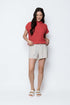 Shawna SAMPLE-Sleeveless Funnel Neck