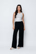 Jess SAMPLE-Mini Rib Wide Leg Rib Pants