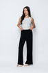 Jess SAMPLE-Mini Rib Wide Leg Rib Pants