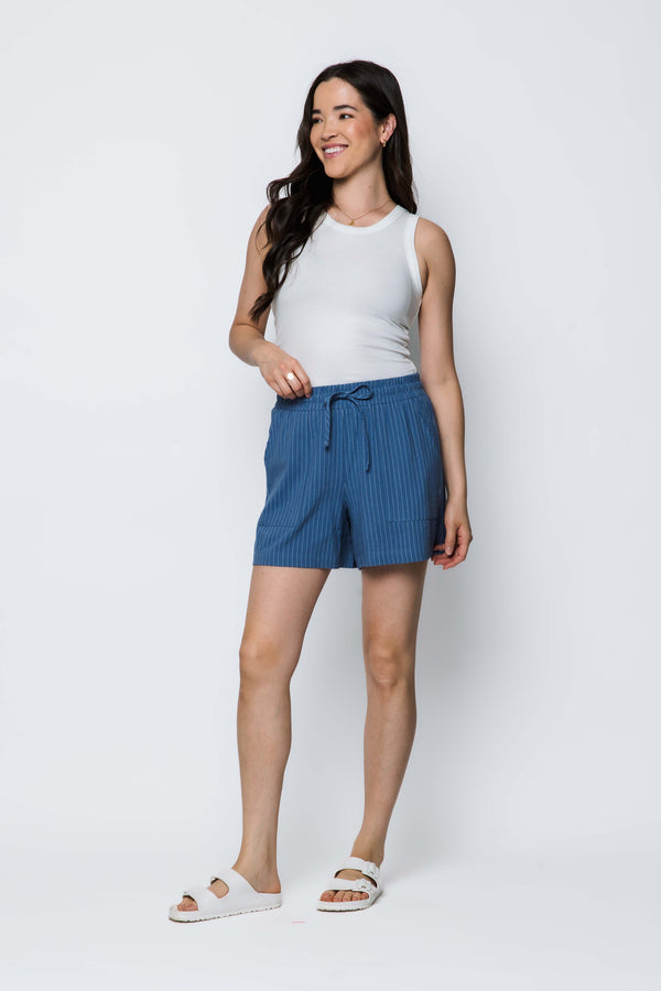 Steph-Woven Easy Shorts