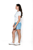 Sarah-Envelope Neck Tee