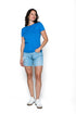 Sarah-Envelope Neck Tee