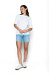 Shelly-Short Sleeve Crew Sweater