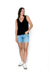 Kendall-Cinched Convertible Blouse