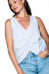 Kendall-Cinched Convertible Blouse