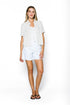 Nina-Short Sleeve Button-up