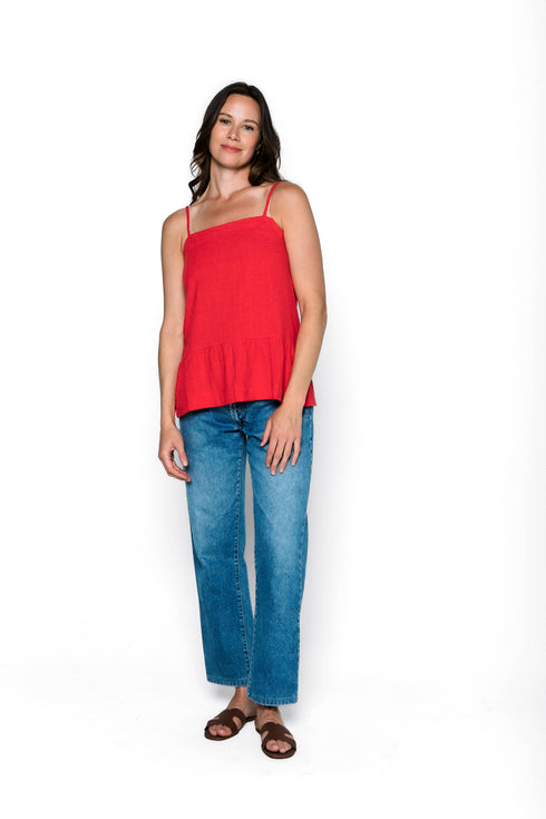 Hailey-Peplum Cami