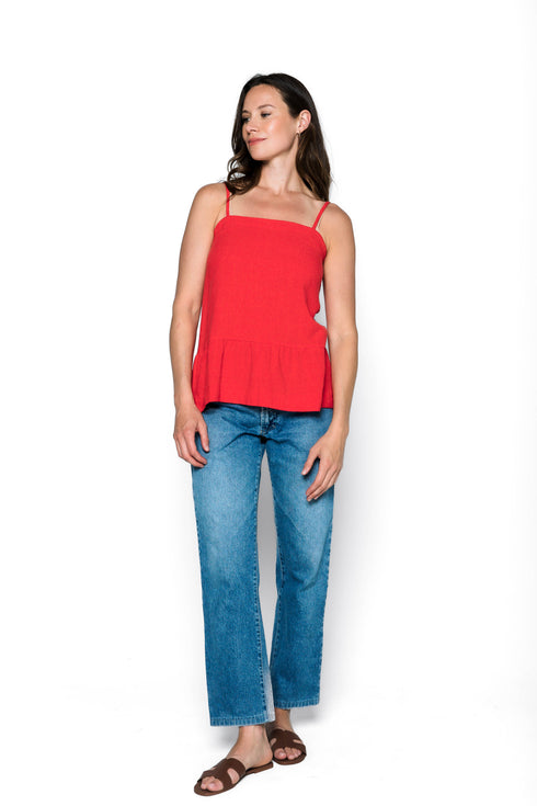 Hailey-Peplum Cami