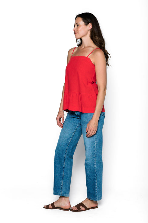 Hailey-Peplum Cami