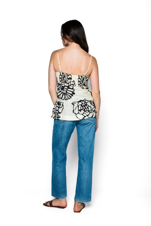 Hailey-Peplum Cami