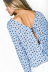 Zoe-Tie Front Blouse