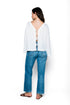 Zoe-Tie Front Blouse