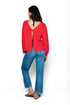 Zoe-Tie Front Blouse