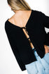 Zoe-Tie Front Blouse