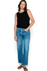 Gabbie-Cinched Hem Blouse