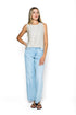 Gabbie-Cinched Hem Blouse