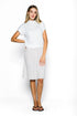 Amber-Sleeveless Funnel Neck