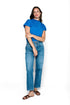 Amber-Sleeveless Funnel Neck