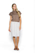 Amber-Sleeveless Funnel Neck