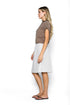 Amber-Sleeveless Funnel Neck