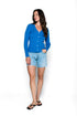 Kristin-Slim Rib Cardi