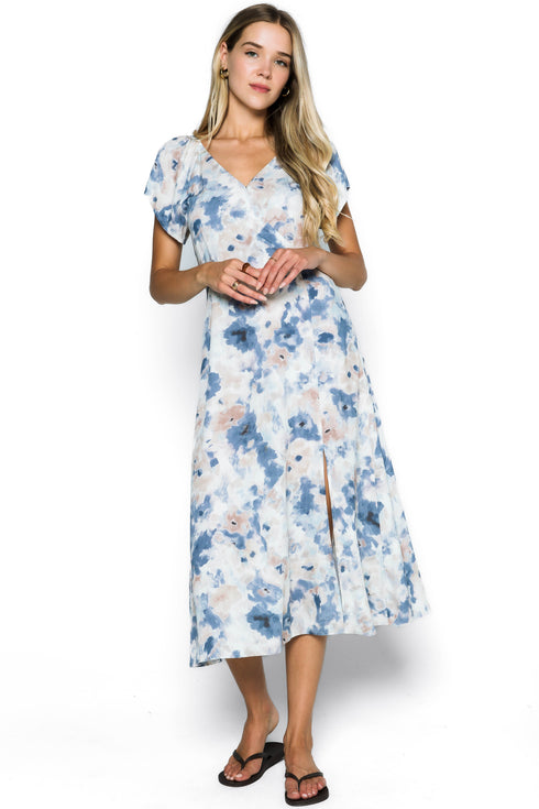 Elody-Flutter Sleeve Dress
