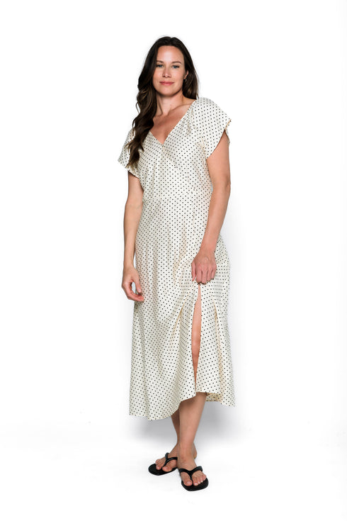 Elody-Flutter Sleeve Dress
