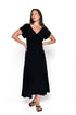Elody-Flutter Sleeve Dress