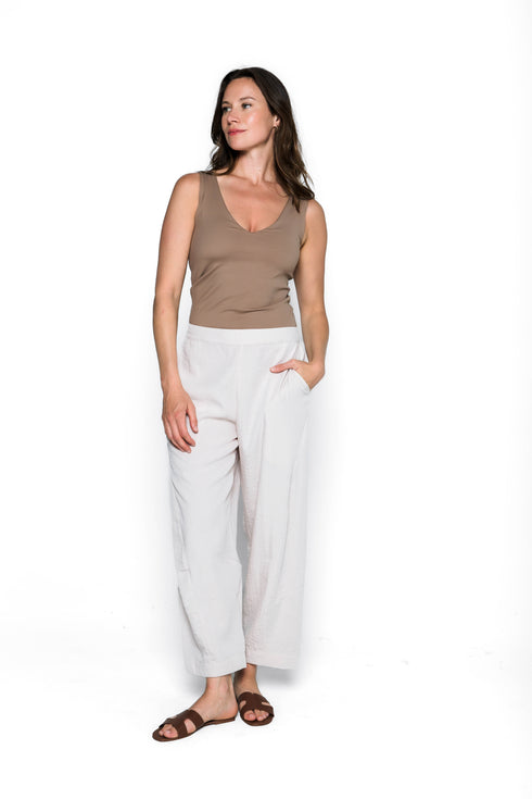 Rowan-Slim Line Barrel Leg Pant