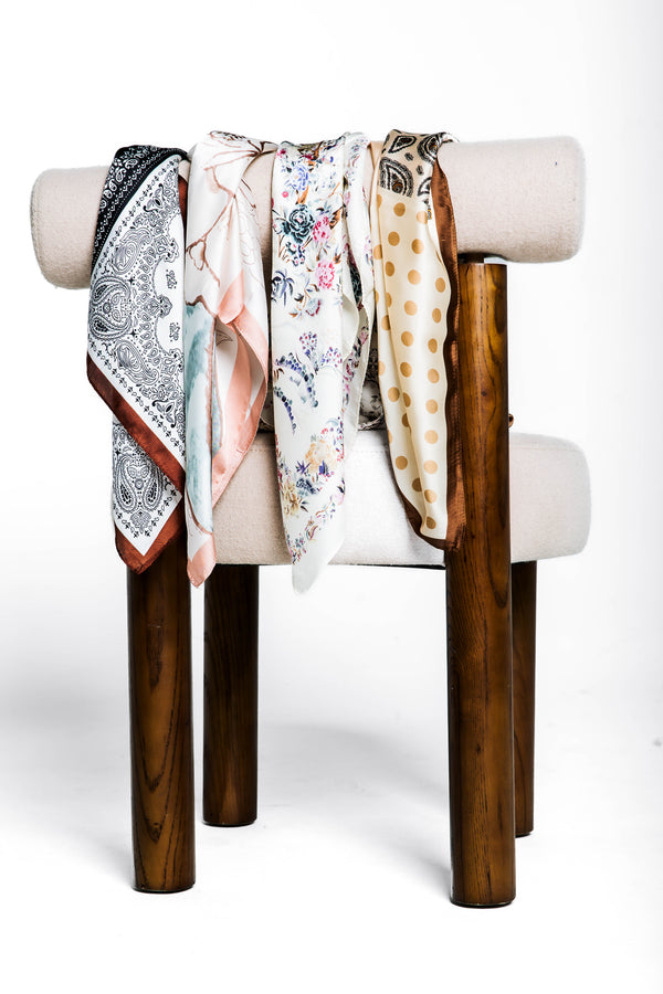 Bardot-Satin Scarf 4 pack