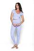 Ginger-Ruched Sleeve Tee
