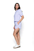 Bella-Luxe Fleece Puff Sleeve Crew