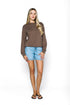 Jenna-Luxe Fleece Crew Sweatshirt