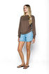 Jenna-Luxe Fleece Crew Sweatshirt