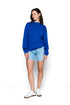 Jenna-Luxe Fleece Crew Sweatshirt
