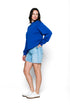 Jenna-Luxe Fleece Crew Sweatshirt