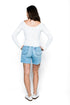 Sabrina-Reversible Slim Fit Scoop